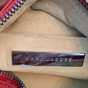 Marc Jacobs mini pink leather bag with strap